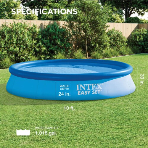 10FT X 30IN EASY SET POOL Perspective: back