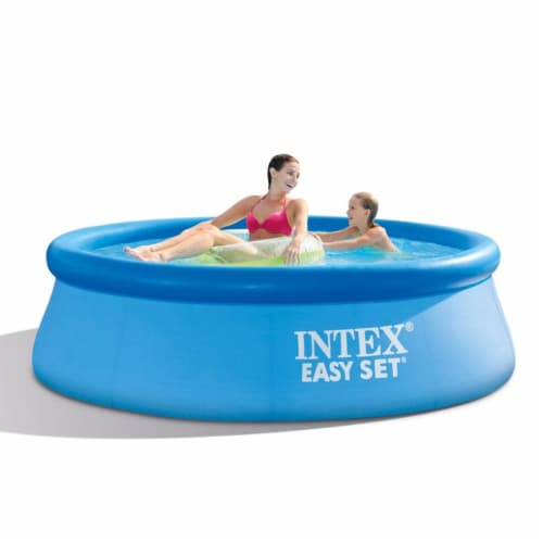 Intex 10' X 30 Easy Set Round Inflatable Above Ground Pool With