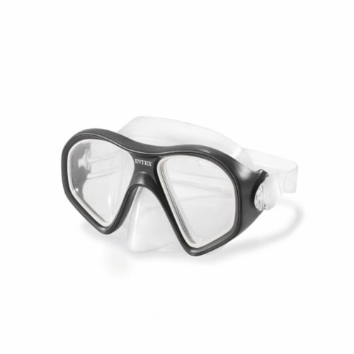 Intex Reef Rider Sport Swim Pool Diving Goggle Mask Snorkeling Set, 14 to Adult Perspective: back