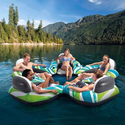 Floating on sale island raft