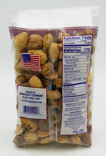 Hines In Shell Mixed Nuts Perspective: back