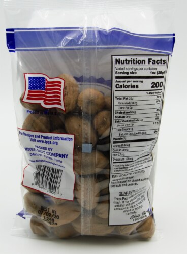 Hines Nut Company Extra Large Pecans Perspective: back