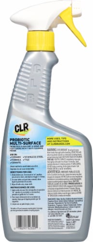 CLR® Lemon Mist Probiotic Multi-Surface Cleaner Perspective: back