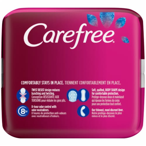 Carefree® Acti-Fresh® Body Shape Panty Liners Thin Regular