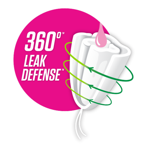 Playtex Sport Tampons Super+ Absorbency Unscented Perspective: back
