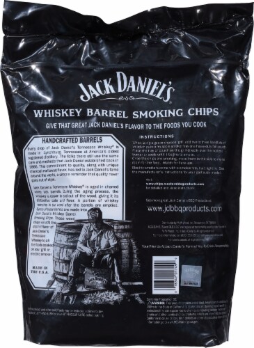 Jack Daniel's® Tennessee Whiskey Wood Smoking Chips Perspective: back