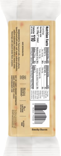 Cabot® Smoky Bacon Cheddar Cheese Perspective: back