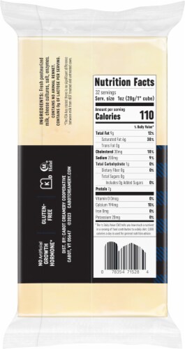 Cabot® Extra Sharp Cheddar Cheese Perspective: back