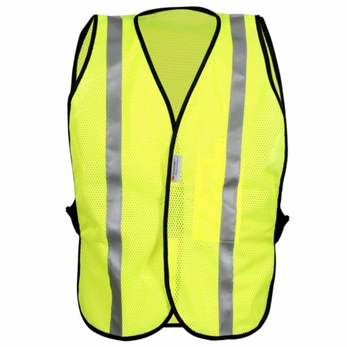 3M Scotchlite™ Reflective Safety Vest - Yellow Perspective: back