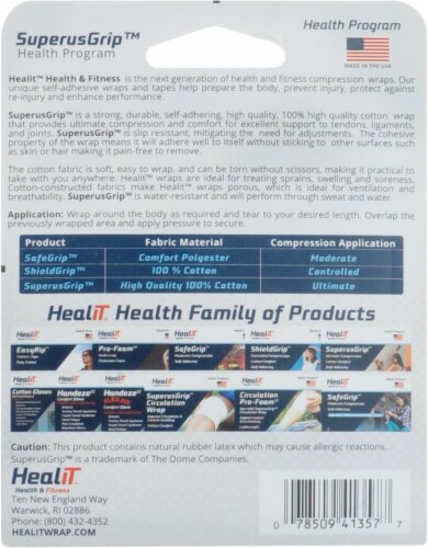 Healit™ SuperusGrip™ Self-Adhering Compression Wrap Perspective: back