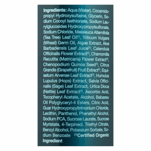 Jason® Tea Tree Normalizing Shampoo Perspective: back