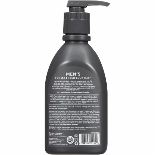 Jason® Men's Forest Fresh All-In-One Body Wash Perspective: back