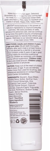 Jason® Kids Only Strawberry Toothpaste Perspective: back