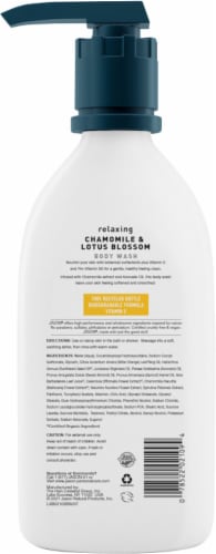 Jason® Relaxing Chamomile & Lotus Blossom Body Wash Perspective: back