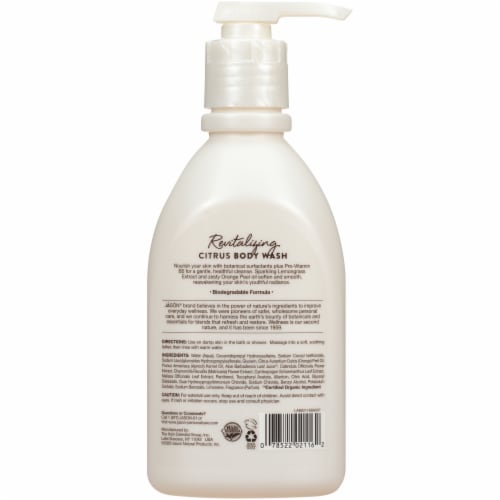 Jason Revitalizing Citrus Body Wash Perspective: back