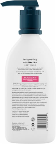 Jason® Invigorating Rosewater Body Wash Perspective: back