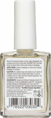 Jason Nail Saver Tea Tree Oil Perspective: back