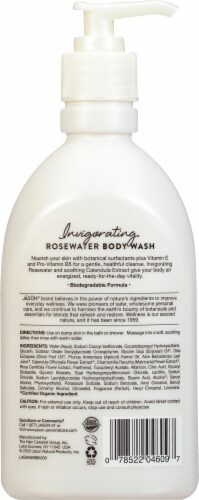 Jason Invigorating Rosewater Body Wash Perspective: back