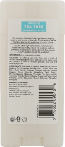 Jason Natural Products® Tea Tree Purifying Deodorant Stick Perspective: back