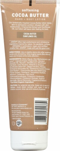 Jason® Softening Cocoa Butter Hand & Body Lotion Perspective: back