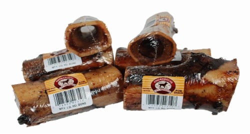 Smokehouse 5" Meaty Round Dog Bone Perspective: back