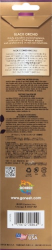 Gonesh® Extra Rich Black Orchid Incense Sticks Perspective: back