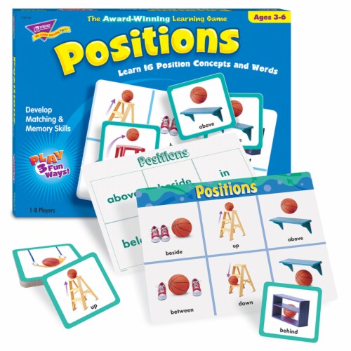 Trend Positions Match Me Games - Educational - 1 to 8 Players - 1 Each Trend Positions Match Me Games - Educational - 1 to 8 Players - 1 Each