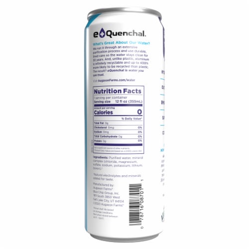 Augason eQuenchal Water Case Perspective: back