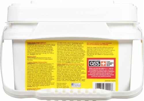 Augason Farms® 72-Hour 1 Person Emergency Food Supply Perspective: back