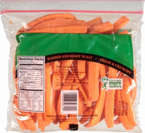 Carrot Sticks Bag Perspective: back