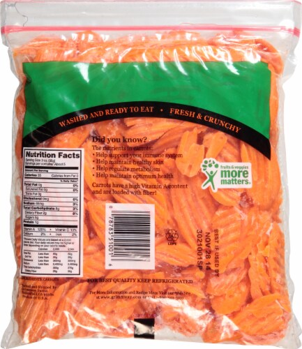 Grimmway Farms Carrot Chips Perspective: back