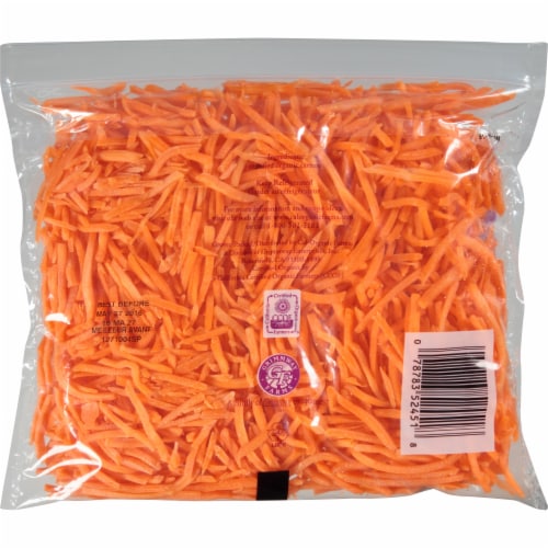 Cal-Organic™ Organic Shredded Carrots Bag Perspective: back