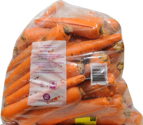 Cal-Organic Organic Juice Carrots Perspective: back