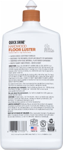 Holloway House Quick Shine Hardwood Floor Luster Perspective: back