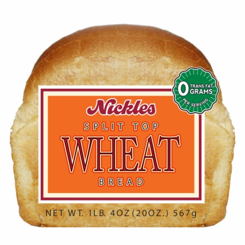 Nickles Split Wheat Bread Perspective: back