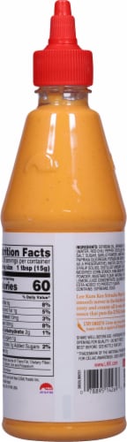 Lee Kum Kee Sriracha Mayo Sauce Perspective: back