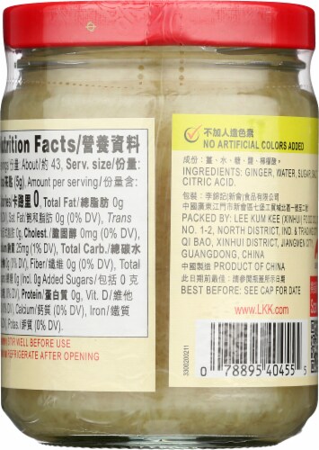 Lee Kum Kee Minced Ginger Perspective: back