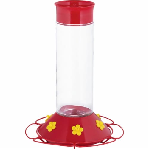 Perky-Pet® Glass Red Hummingbird Feeder with Nectar Perspective: back