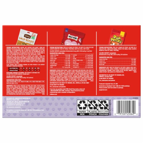 Milk-Bone® Rachael Ray Nutrish Pup-peroni Valentine Box National Dog Treats Perspective: back