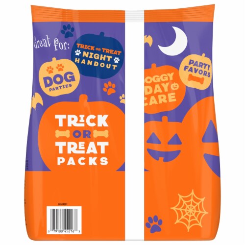 Milk-Bone Pup-Peroni Trick or Treat Dog Treat Packs Perspective: back