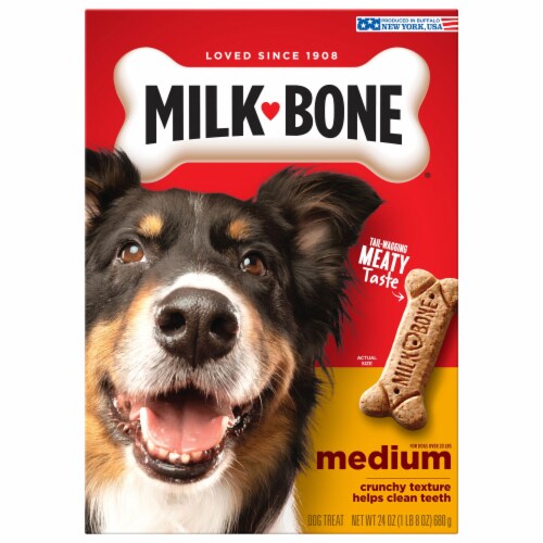 Milk-Bone Original Biscuits, Medium Dog Treats Perspective: back