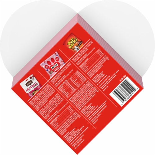 Milk-Bone Valentine Pooch Pack Assorted Dog Treats Perspective: back