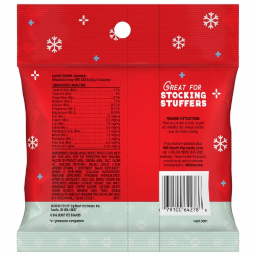 Milk Bone Flavor Snack Mini s Mini Holiday Bag Dog Treats 2.5 oz Smith s Food and Drug