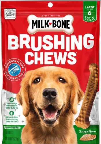 Milk-Bone Large Brushing Chew Bones Perspective: back