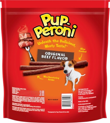 Pup-Peroni Original Beef Flavor Dog Treats Perspective: back