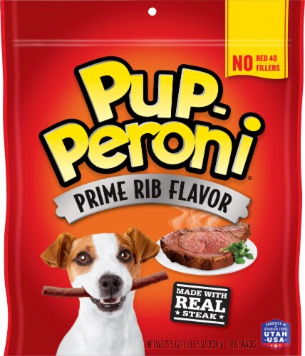 Pup-Peroni Prime Rib Flavor Dog Treats Perspective: back