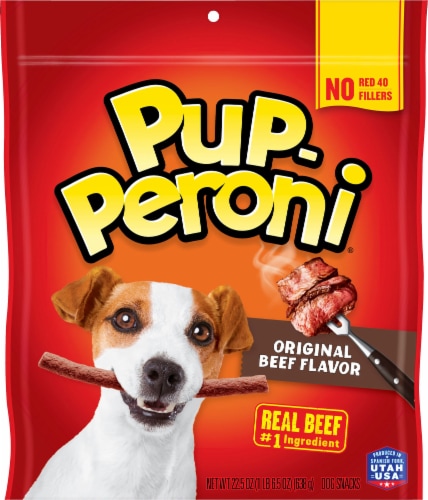 Pup-Peroni Original Beef Flavor Dog Treats Perspective: back