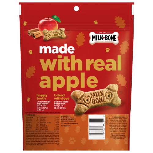 Milk-Bone® Apple Cinnamon Flavor Small Dog Biscuits Perspective: back
