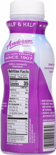 Anderson™ Dairy Half & Half Perspective: back