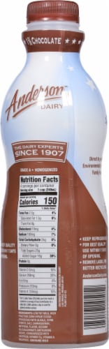 Anderson™ Dairy 1% Milkfat Low Fat Chocolate Milk Perspective: back